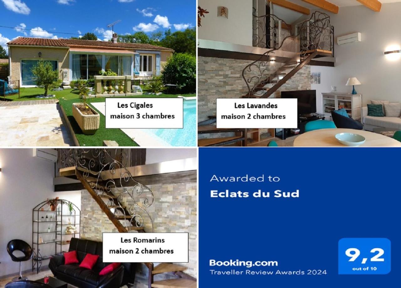 Eclats Du Sud Hebergements "Les Lavandes" Ou "Les Romarins" Meubles De Tourisme Classes 3 Etoiles Auriol ภายนอก รูปภาพ